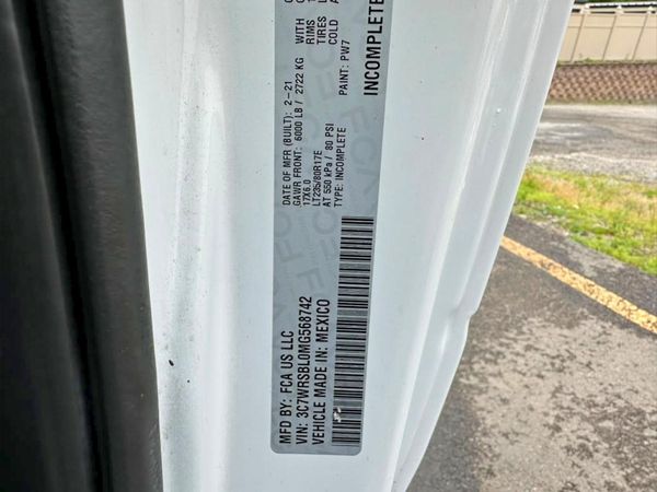 2021 RAM 3500 REG CAB CHASSIS