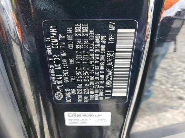 2020 HYUNDAI KONA SEL
