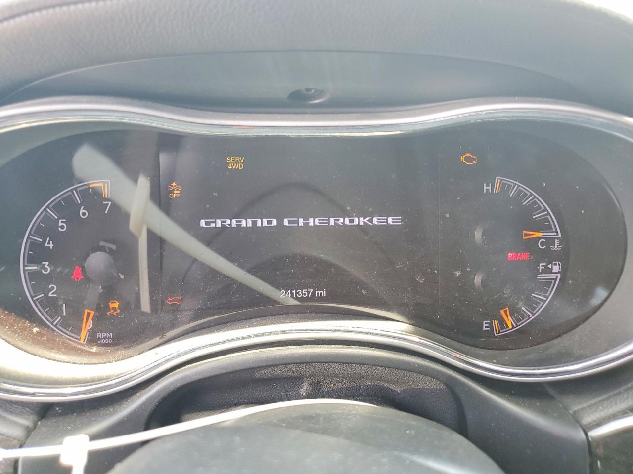 2016 JEEP GRAND CHEROKEE OVERLAND 4X4