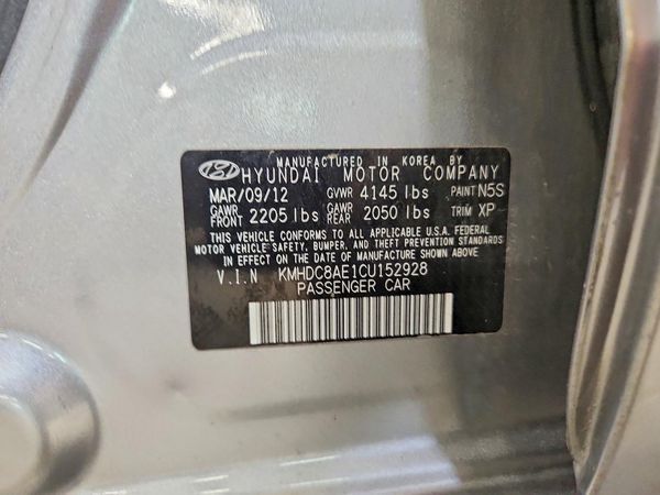 2012 HYUNDAI ELANTRA GLS