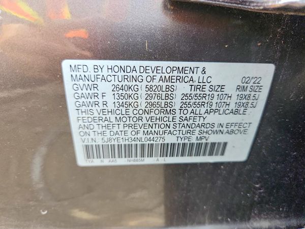 2022 ACURA MDX