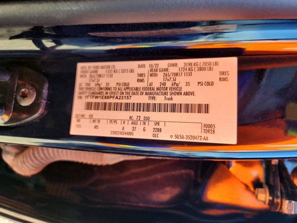 2023 FORD F150 SuperCrew
