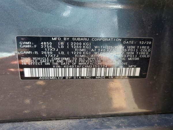 2021 SUBARU OUTBACK Premium+SMART+M/R+NAVI