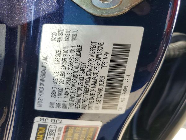 2020 ACURA RDX