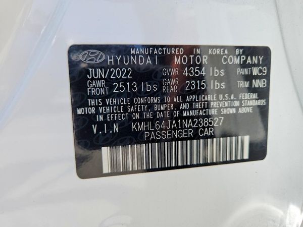 2022 HYUNDAI SONATA