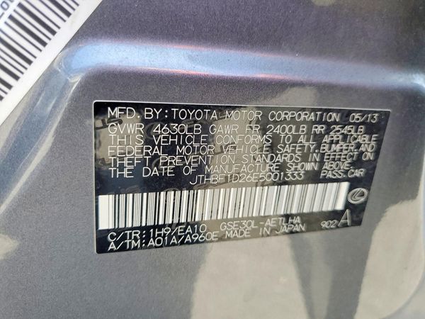 2014 LEXUS IS