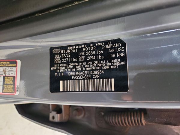 2023 HYUNDAI ELANTRA SEL