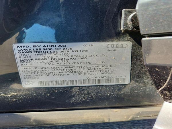 2018 AUDI Q5