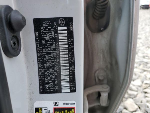 2022 TOYOTA CAMRY LE
