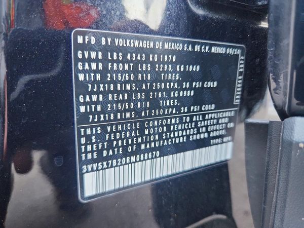 2024 VOLKSWAGEN TAOS SE