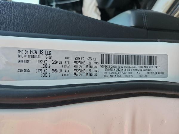 2019 DODGE DURANGO