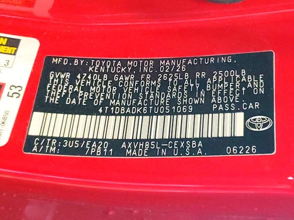 2026 TOYOTA CAMRY