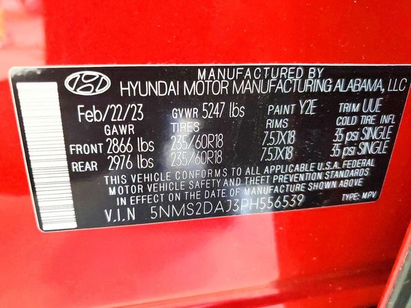 2023 HYUNDAI SANTA FE