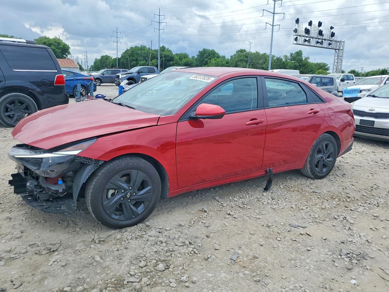 2023 HYUNDAI ELANTRA Blue