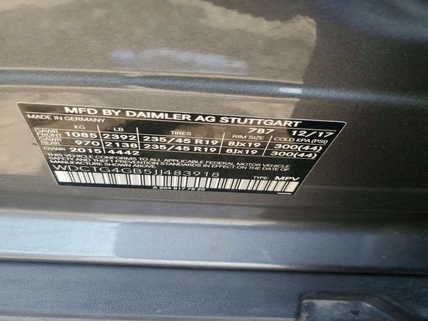 2018 MERCEDES-BENZ GLA