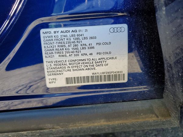 2025 AUDI Q4 E-TRON