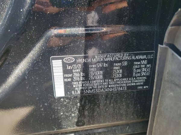 2022 HYUNDAI SANTA FE