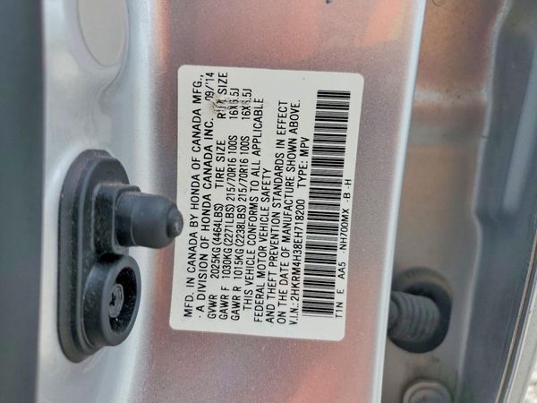 2014 HONDA CRV LX