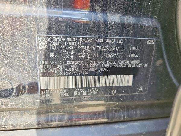 2023 TOYOTA RAV4 LE