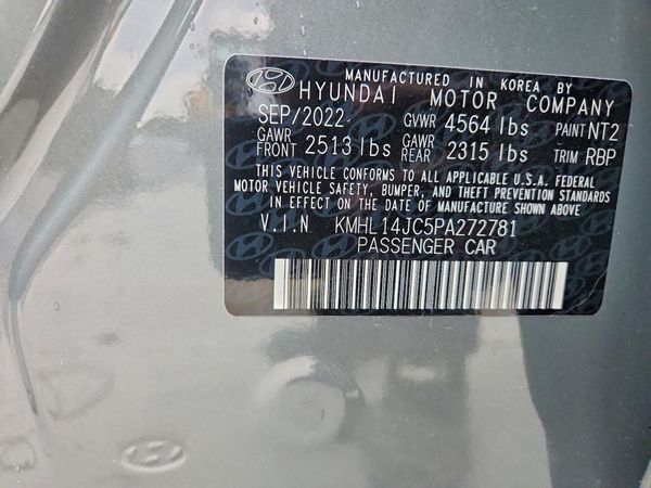 2023 HYUNDAI SONATA