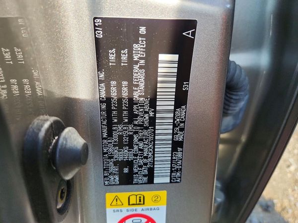 2019 LEXUS RX 350
