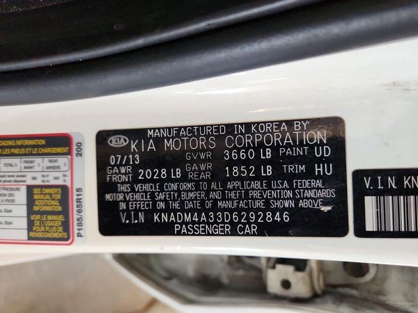 2013 KIA RIO LX