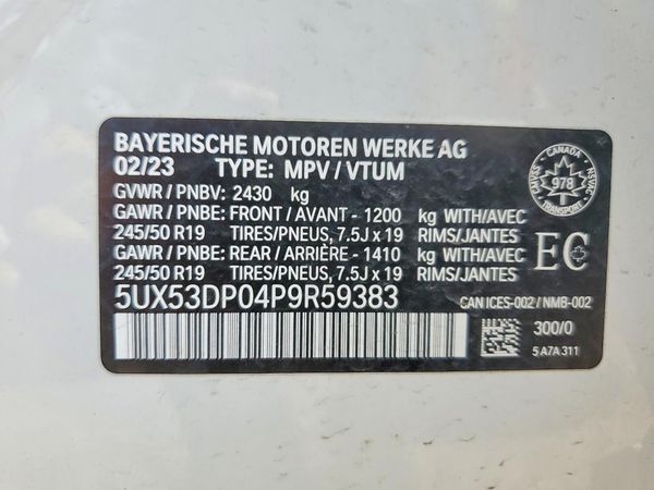 2023 BMW X3 xDrive30i