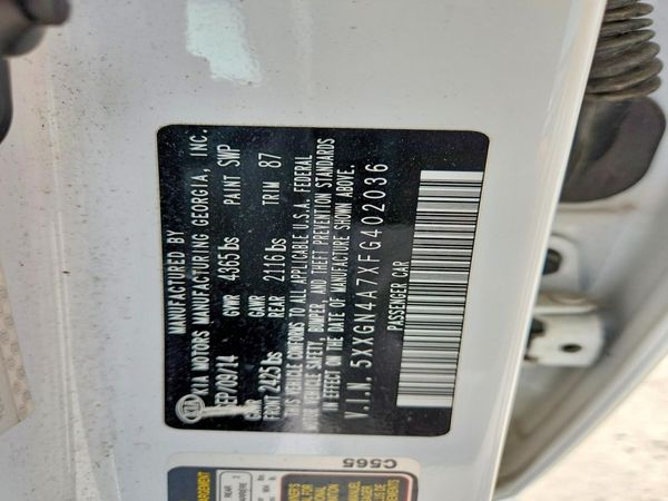 2015 KIA OPTIMA