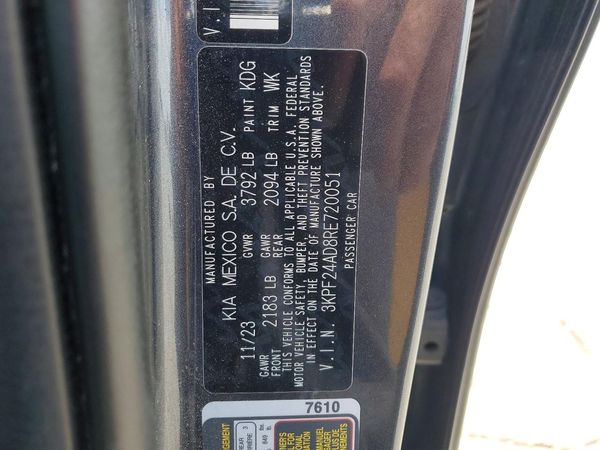 2024 KIA FORTE