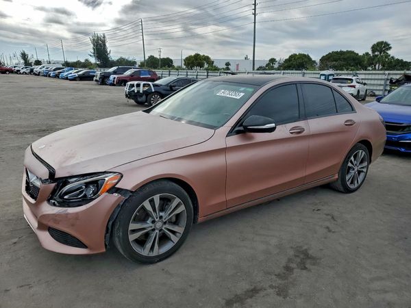 2015 MERCEDES-BENZ C 4-MATIC