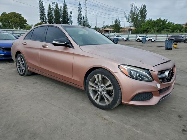 2015 MERCEDES-BENZ C 4-MATIC