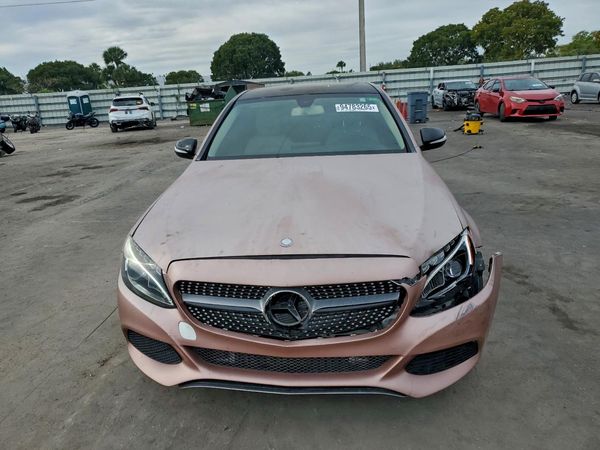2015 MERCEDES-BENZ C 4-MATIC