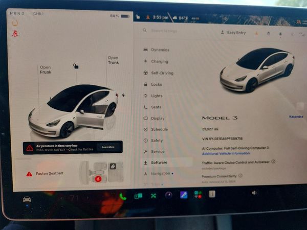 2023 TESLA MODEL 3
