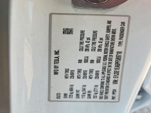 2023 TESLA MODEL 3