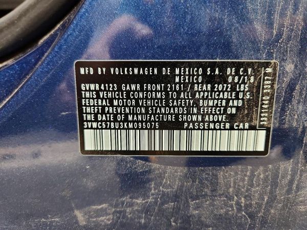 2019 VOLKSWAGEN JETTA S, SE, R-Line