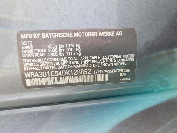2013 BMW 320 SA