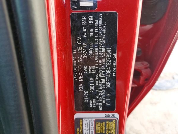 2026 KIA K4 LX, LXS