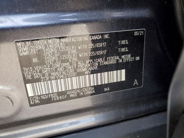 2021 TOYOTA RAV4