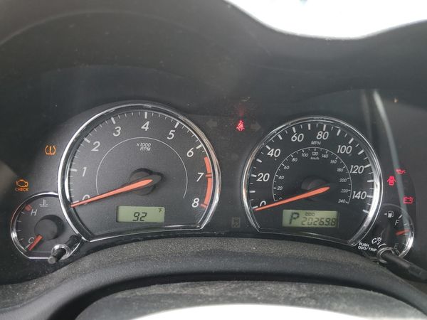 2012 TOYOTA COROLLA