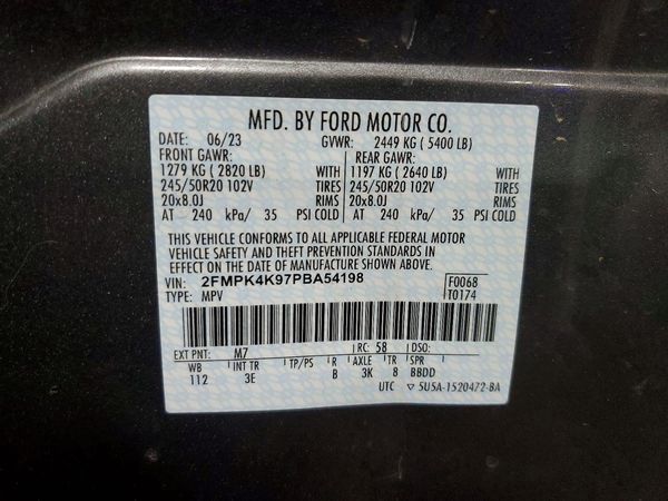 2023 FORD EDGE Titanium