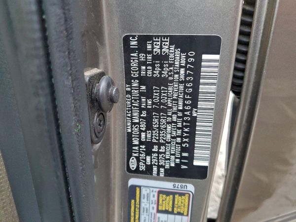 2015 KIA SORENTO GL