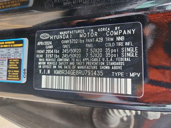 2024 HYUNDAI PALISADE XRT