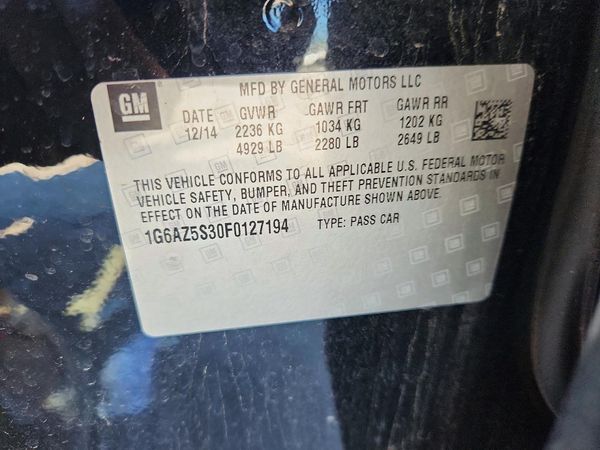 2015 CADILLAC CTS Premium