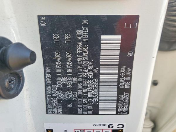 2016 TOYOTA 4RUNNER Base Grade