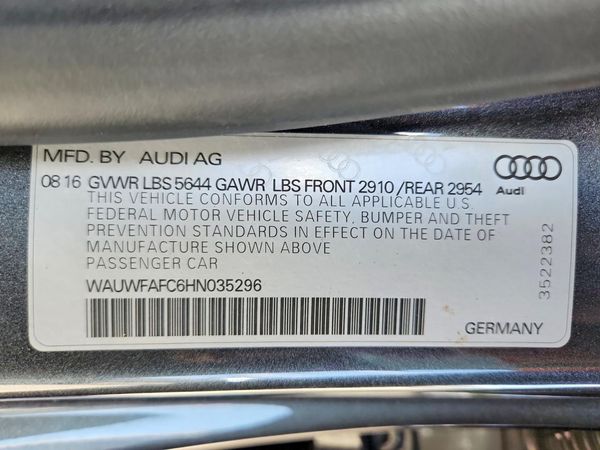 2017 AUDI S7