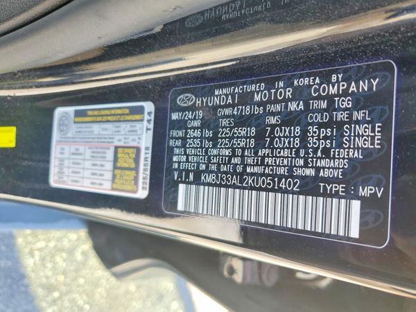 2019 HYUNDAI TUCSON