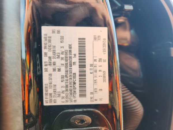 2021 FORD F150