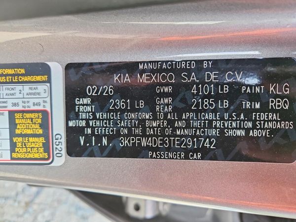 2026 KIA K4 GT-Line