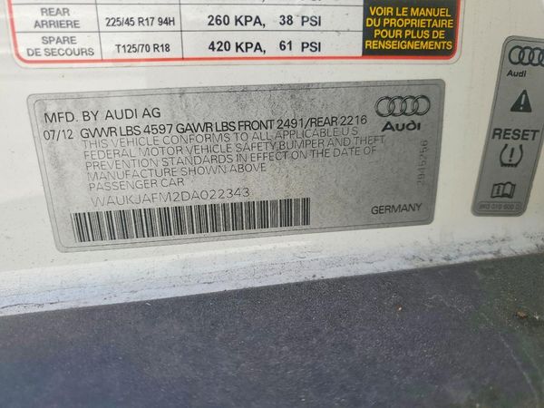 2013 AUDI A3 Premium Plus