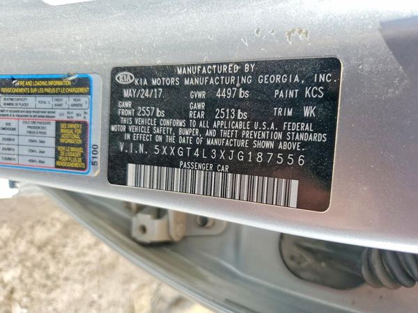 2018 KIA OPTIMA